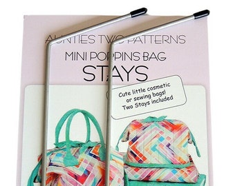 Patterns  Bag Patterns  Little Poppins Bag Pattern  Bag Stays by  Aunties Two