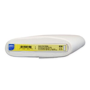 May include: A white roll of Pellon Easy Pattern non-woven tracing material. The label reads "Easy Pattern", "Machine Wash Cold Delicate", "Cycle and Dry Low Heat", "100% Polyester 10% Viscose", "Made in USA", "830", "YD 25", "M 22.8".