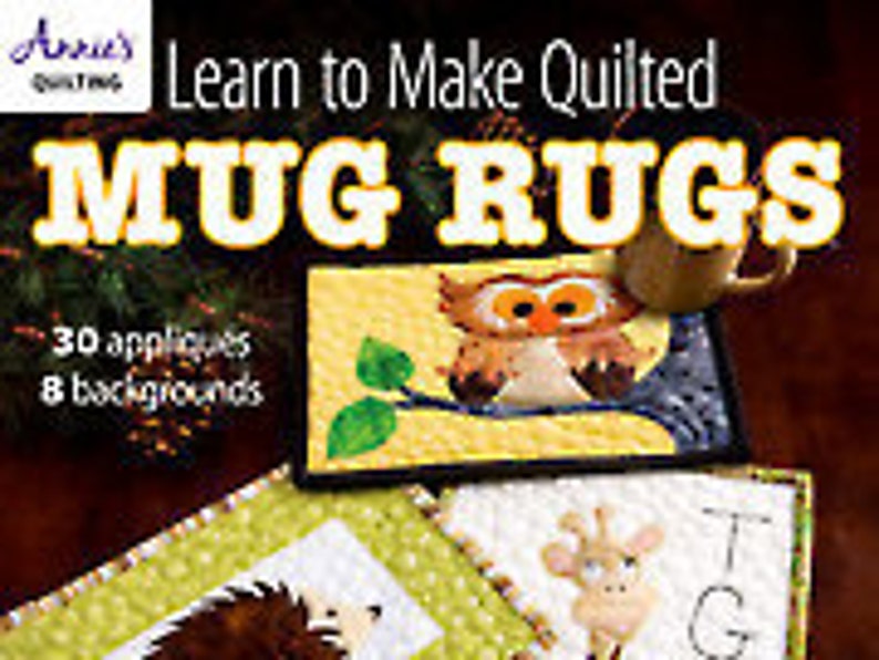 Learn to Make Quilted Mug Rugs Etsy