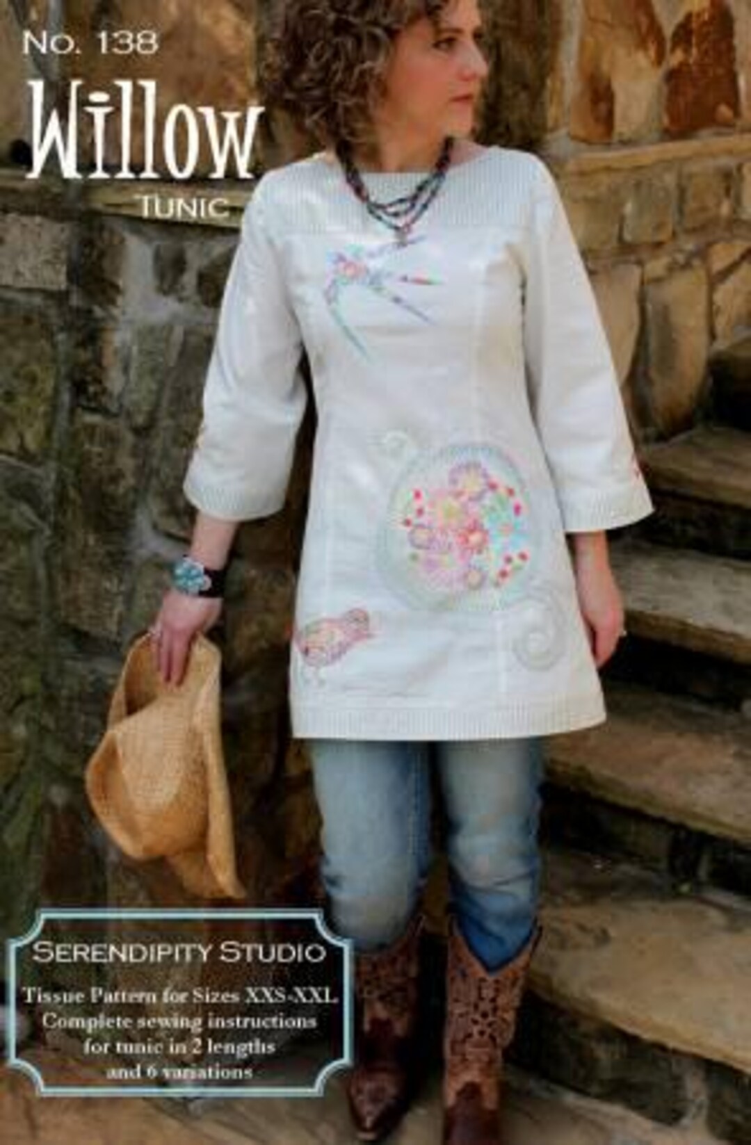 Willow Tunic No. 138- by Serendipity Studio - A Paper Pattern for Sizes ...
