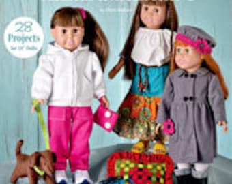 Sew Trendy Fashion and Accessories for 18" Dolls - Pattern Book