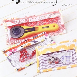Bridget's Bagettes - A Paper Pattern for a Cute little bag for Sewing Tools - by Atkinson Designs - Bridget's Bagettes - sewing pattern bag