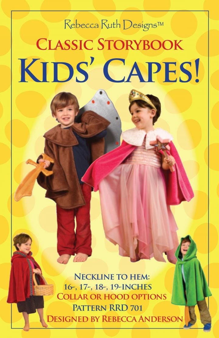 Capes　Storybook　Paper　by　Pattern　a　Classic　Kids'　Etsy