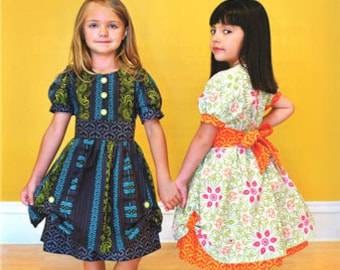 ModKid - Addison - Paper Sewing Pattern for Girl's Dress