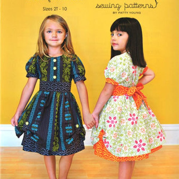 ModKid - Addison - Paper Sewing Pattern for Girl's Dress