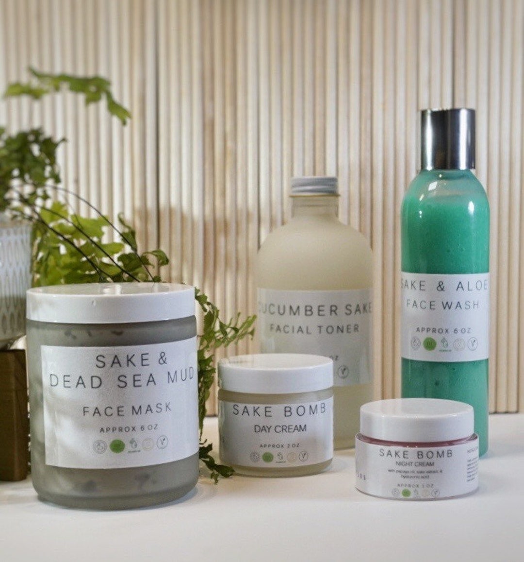 Oily Skin Facial Kit, Natural Facial Kit for Oily Skin, Gift Set for