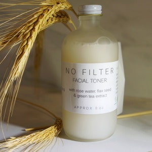 Hydrating Pore Minimizing Facial Toner | Rejuvenating | Youthful Mature Skin | Skin Tightening | Sustainable and Plant Based | Bestseller!