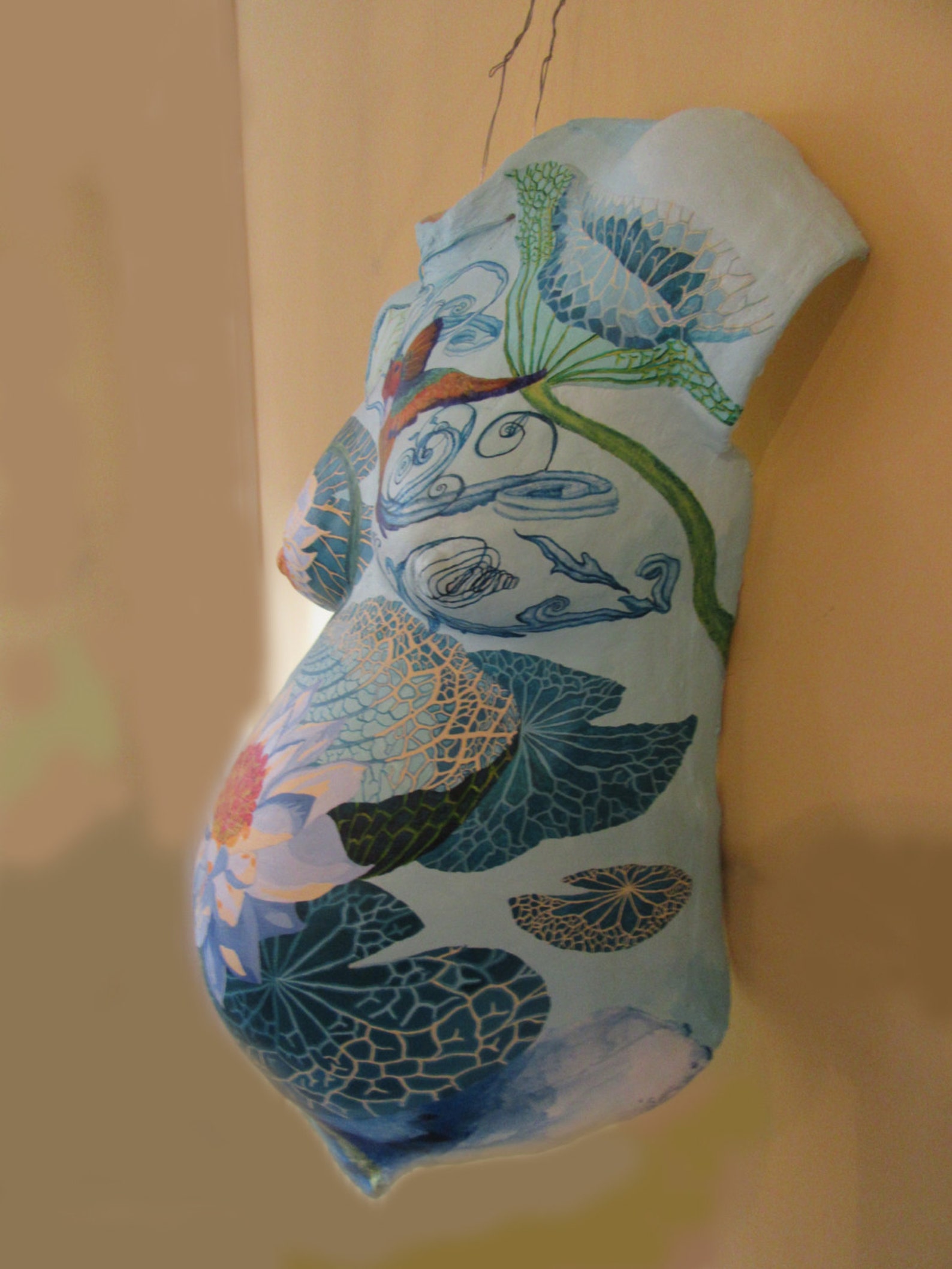 Belly Cast Painting COMMISSIONS Etsy