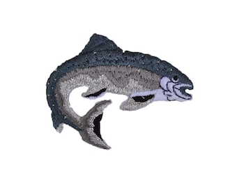 Embroidered Steel Head Trout