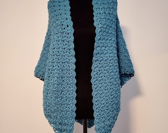 Türkiser Heide Schal