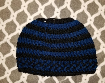 Chaotisch Bun Beanie
