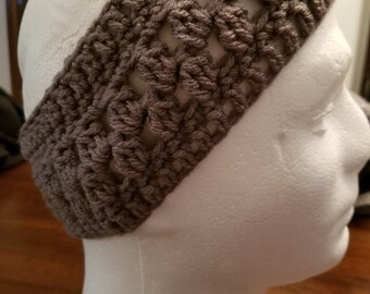 Stirnband grau wärmer