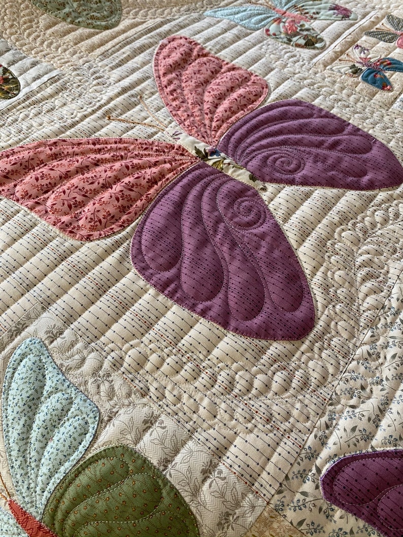 Handmade Quilt 72X 72 Monarch Butterfly | Etsy