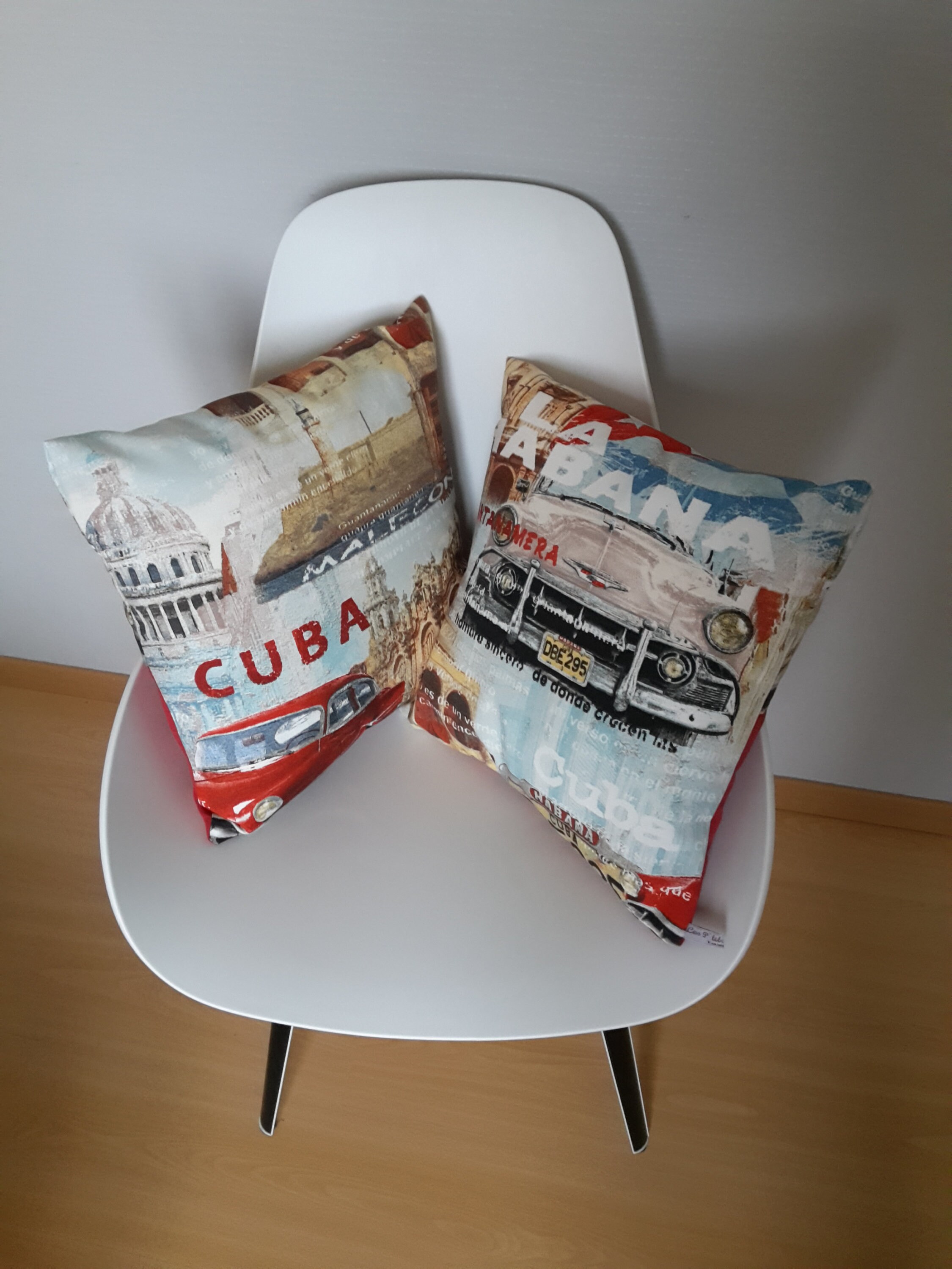 Housse de Coussin Aux Motifs Grandes Villes Internationales Pour Un Style Vintage