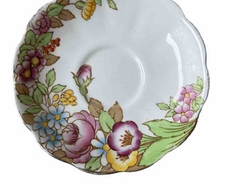 Royal Albert Bouquet Bone China Saucer - England