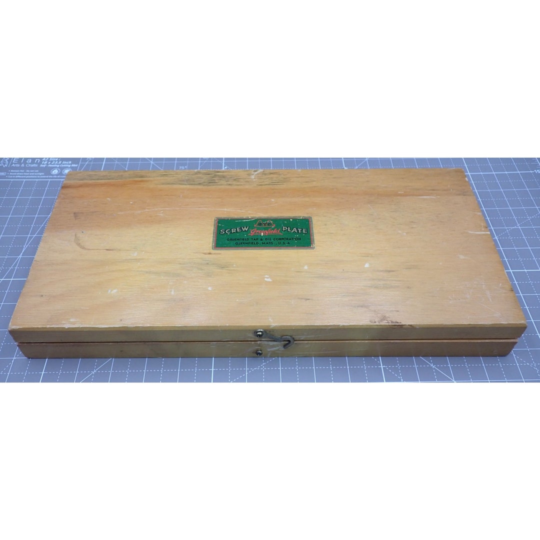 Greenfield Tap & Die 31 Piece Set Including Original Box Made in USA Etsy