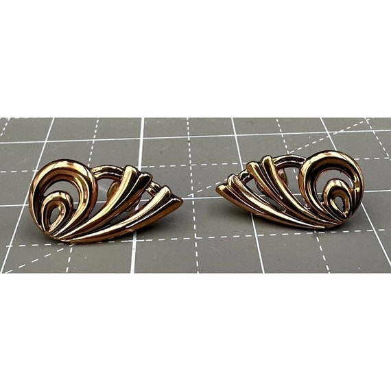 Renior Copper Mid Century Solid Copper Necklace a… - image 4