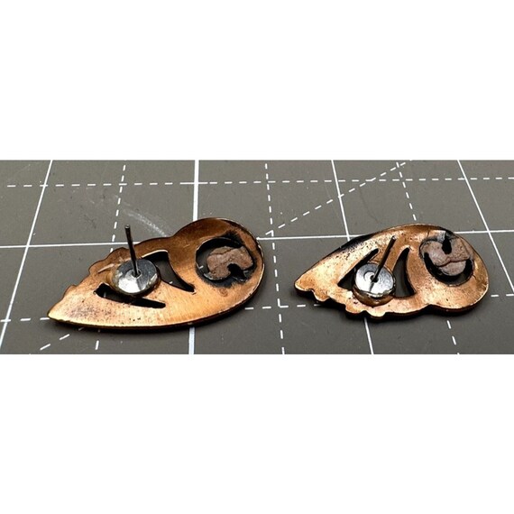 Renior Copper Mid Century Solid Copper Necklace a… - image 5