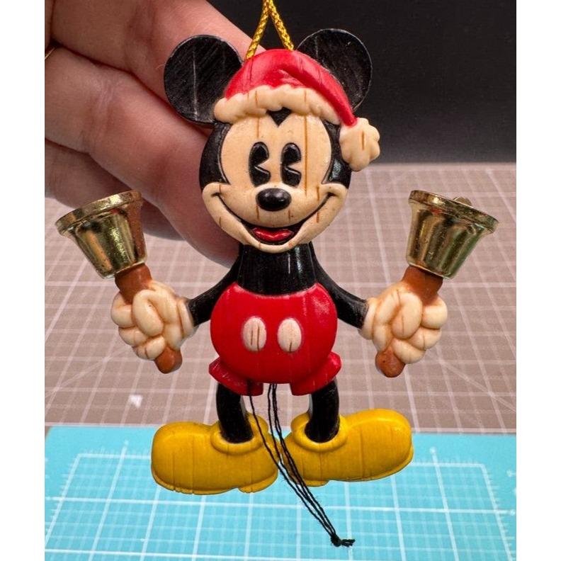 ミシェラン　オーナメント　フィギュア　トレーラー Hallmark Mickey Mouse Santa Pull Ornament Bell Ringing 2001 - Etsy