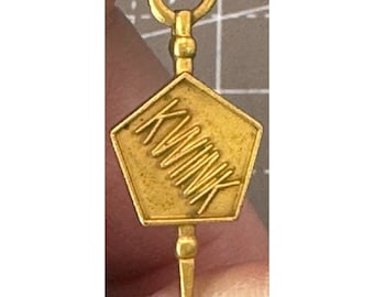 KWINK Swarthmore College Gold Bonded Society Award-pin