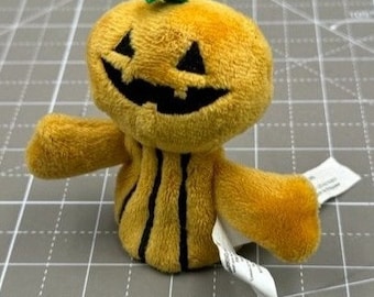 Vintage Boo Ganz Pumpkin Finger Puppet. Halloween