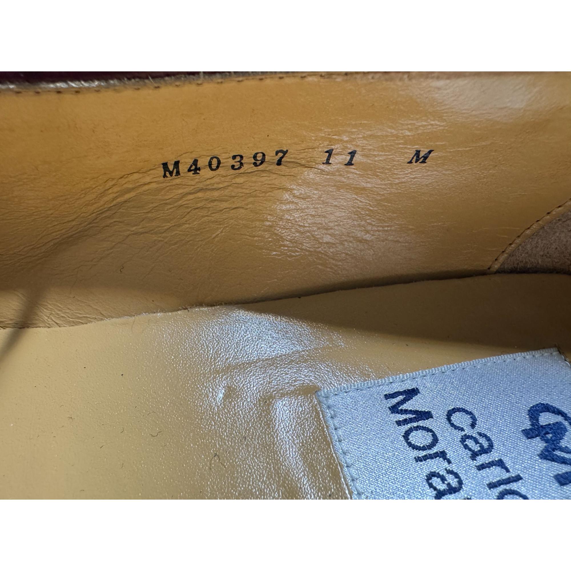 Carlo Morandi Genuine Eel Skin Shoes Size 11 M40397 Sz 8 Vintage Carlo Morandi Genuine EEL Skin Lace up Dress  main image 2
