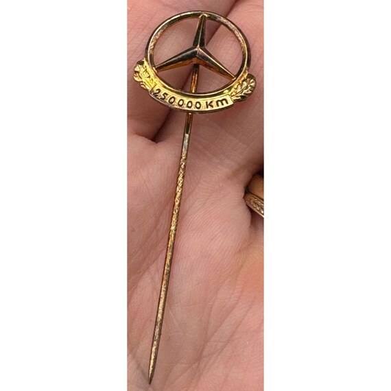 Mercedes-Benz ゴールドボールペン Vintage Mercedes-benz 835 Silver With Gold Wash Stick Pin 250000