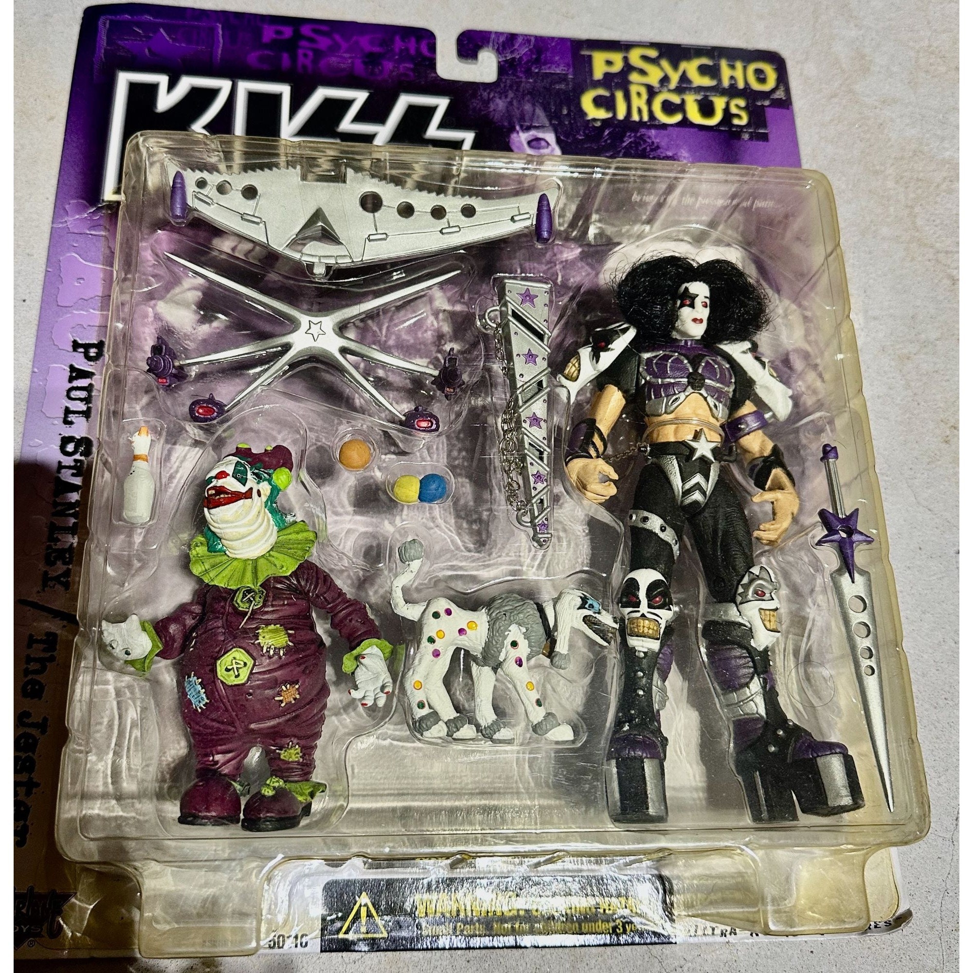 Kiss Psycho Circus the Jester Action Figure New on Card - Etsy