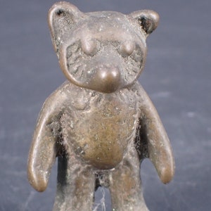 Vintage or Antique Brass or Bronze Rupert Bear Figure