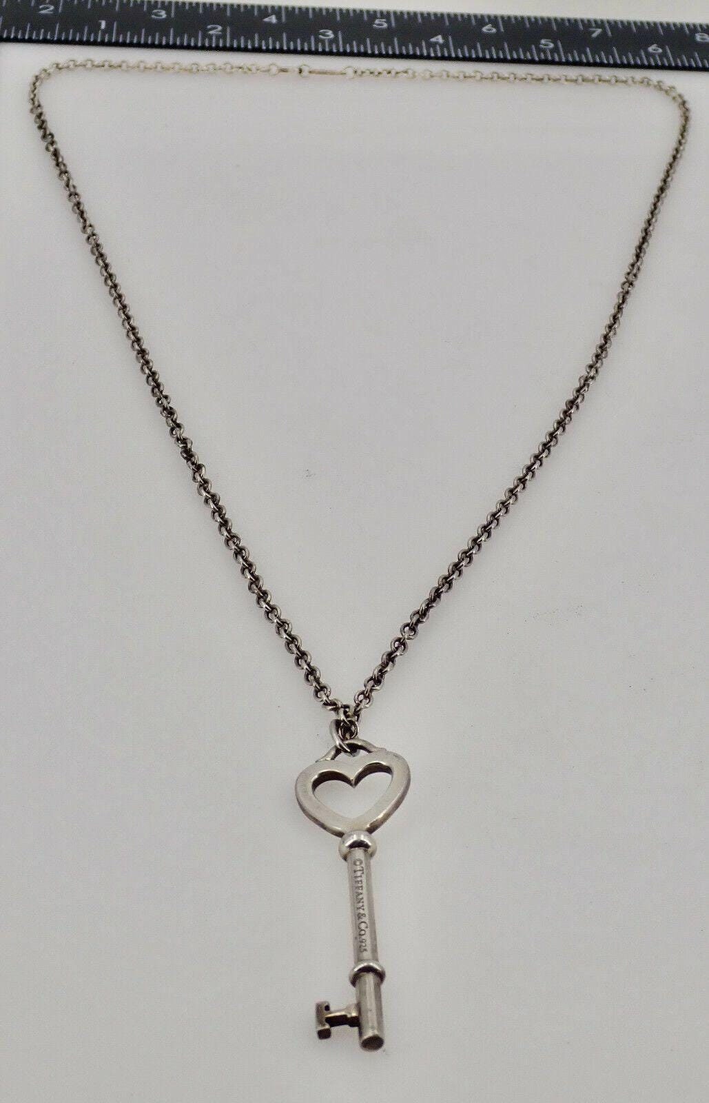 Tiffanys key necklace - Etsy 日本