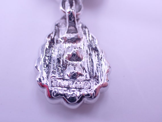 KJL Kenneth Jay Lane Dangle Rhinestone Clip Earri… - image 3