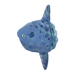 Art Print Illustration - Mola Mola Ocean Sunfish