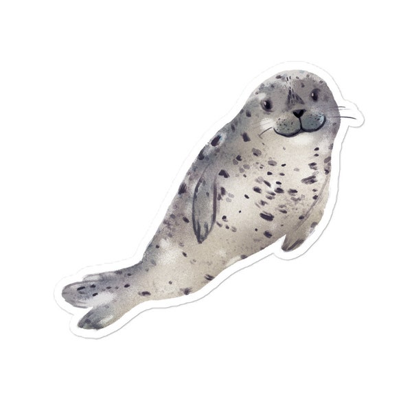 Sticker • Harbor Seal • Stickers for Hydroflask • Water Bottle Stickers • Vinyl Stickers • tarynosaurus