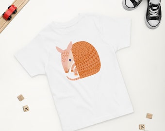 Toddler Tee • Armadillo • Taryn Johnson • tarynosaurus