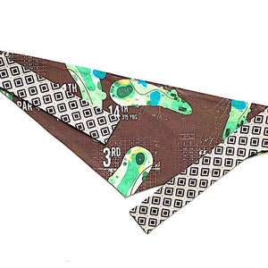 Golf dog bandana, sports dog bandana, Fathers Day dog bandana, Sports dog scarf, summer dog bandana