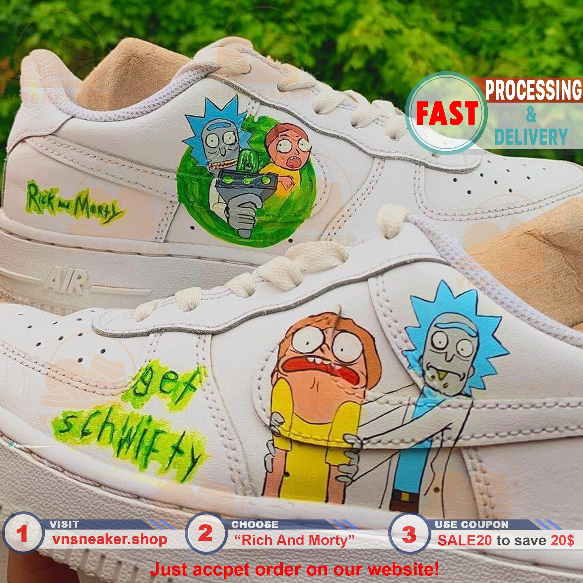 Hot Rick and Morty Universe 3D Custom Jordan Shoes - Rick and Morty Shop