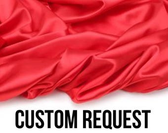 Place your custom order request today!