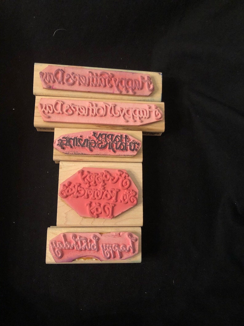 CTMH Miscellaneous Sentiment stamps