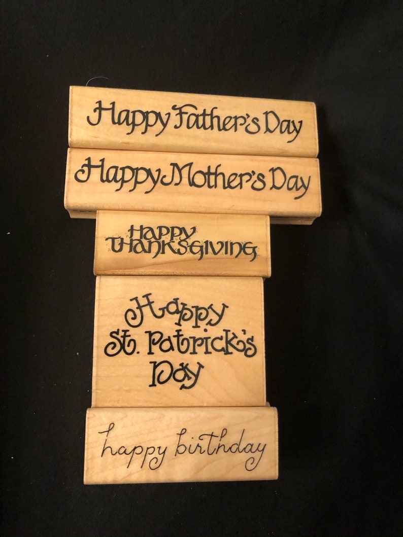 CTMH Miscellaneous Sentiment stamps