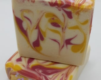 Citrus Sunrise!  goat milk soap - Maine Made; Artisan soap