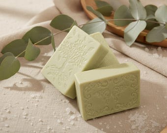 Eucalyptus & Sea Salt goat milk soap - Salt Bar