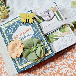 Handmade photo album So Happy