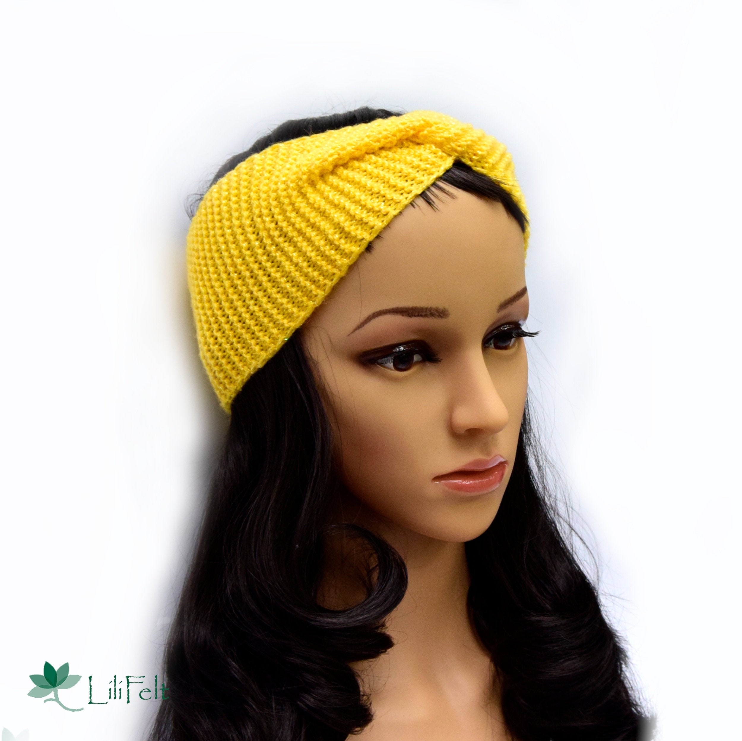 Twisted Knit Headband Handmade Knit Women's Headband Etsy