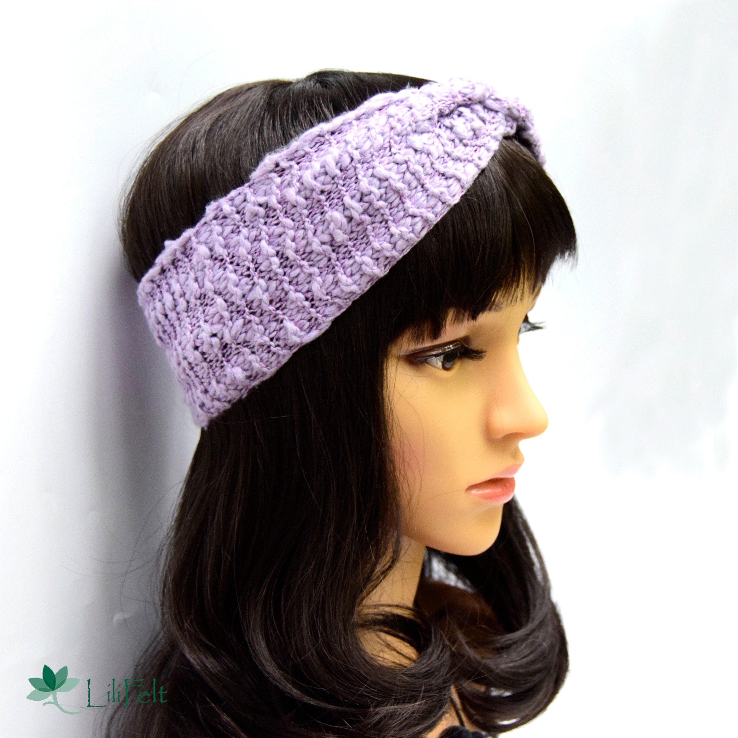 Twisted Knit Headband Handmade Headband Knit Women's Etsy