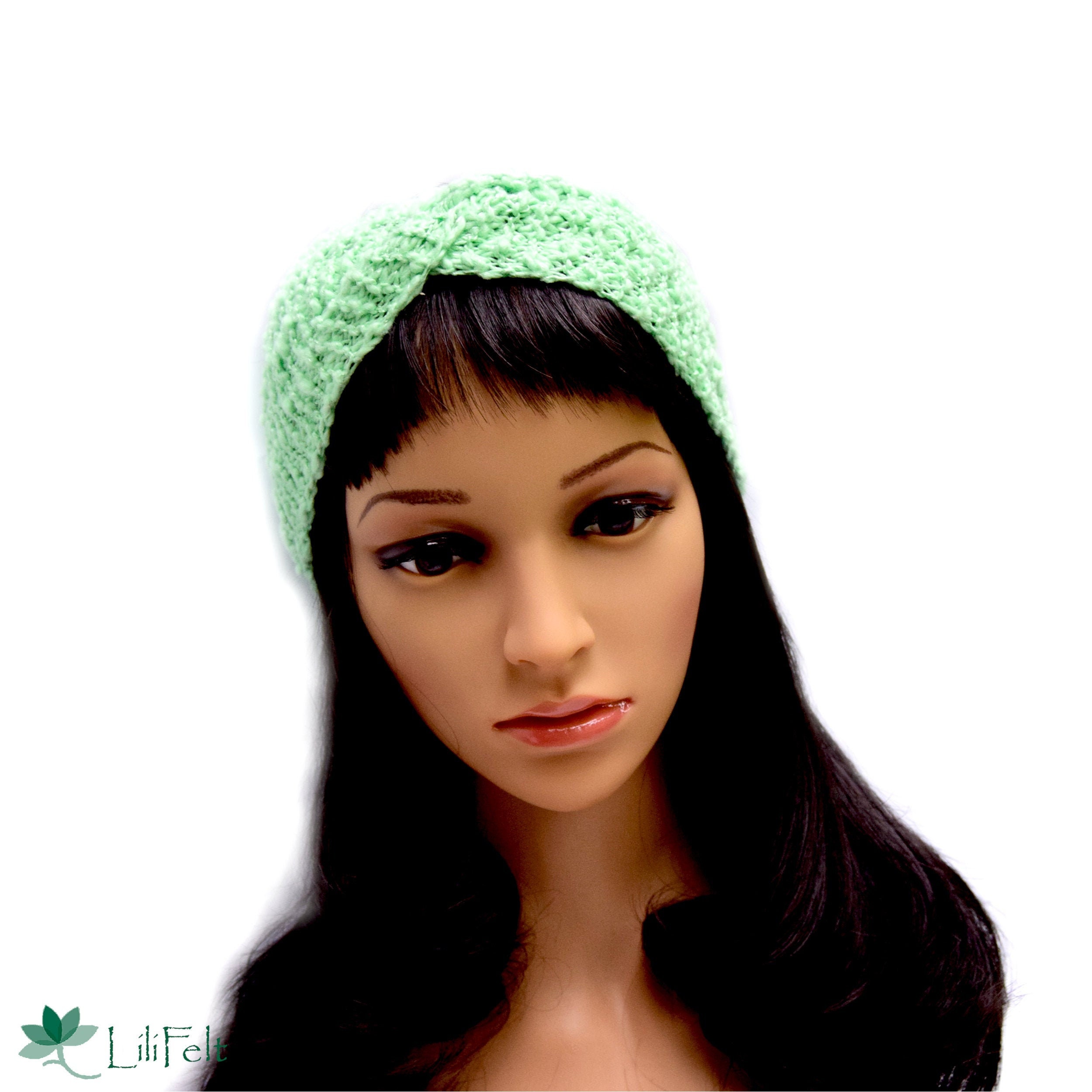 Twisted Knit Headband Handmade Headband Knit Women's Etsy