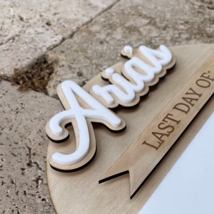 EXTRA NAME for our First Day and Last Day of School Sign ~ Back to School Sign ~ First Day Sign ~ School Milestone Board