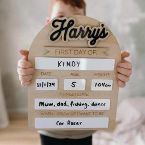 First Day and Last Day of School Sign ~ Back to School Sign ~ Back to School Photo Prop ~ First Day Sign ~ School Milestone Board