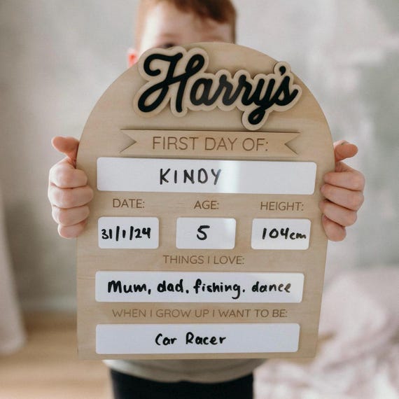 First Day and Last Day of School Sign ~ Back to School Sign ~ Back to School Photo Prop ~ First Day Sign ~ School Milestone Board
