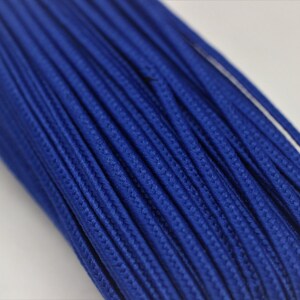 Soutache Cord - Sax Blue Braid Cord - 2 mm Twisted Cord - Soutache Trim - Jewelry Cord - Soutache Jewelry - Soutache Supplies