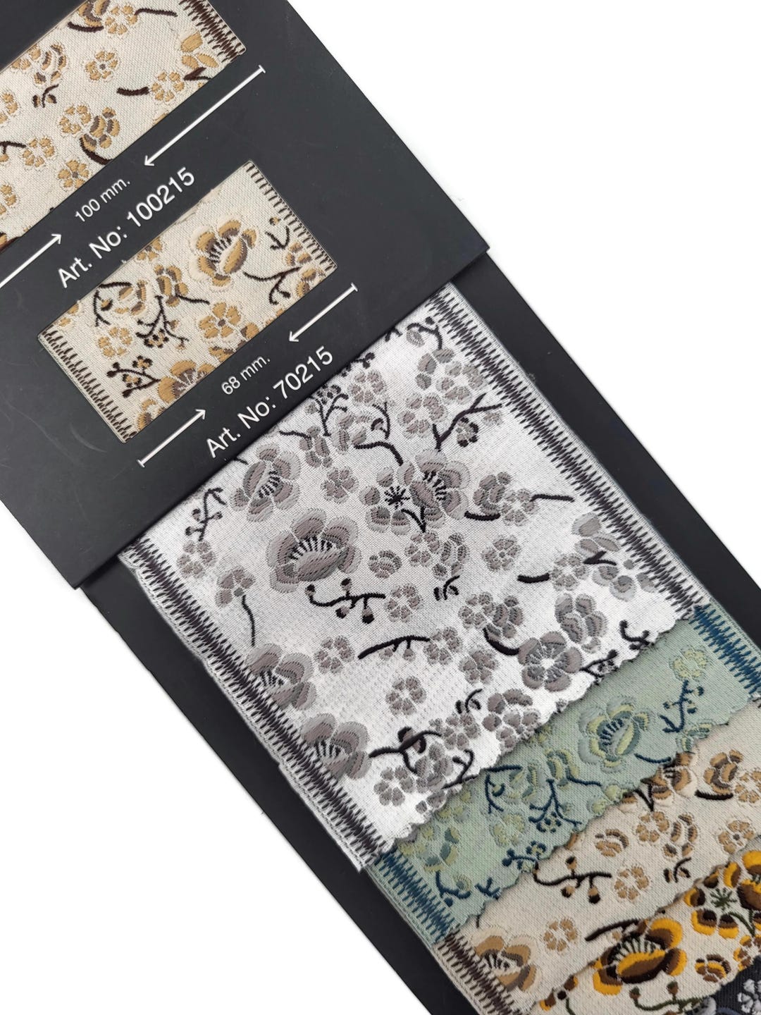 SAMPLE KIT of Curtain Drapery Trim No 215, Try Before You Buy, Drapery ...
